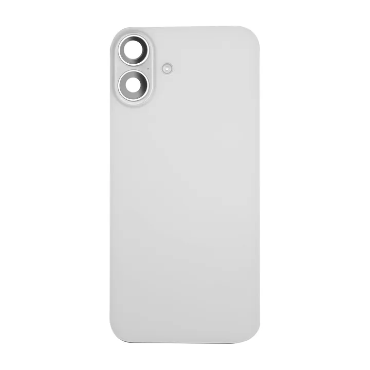 Complete Back Glass Assembly for iPhone 16 Plus (White)