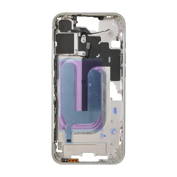 Mid Frame Assembly for iPhone 16 Plus (US, White)
