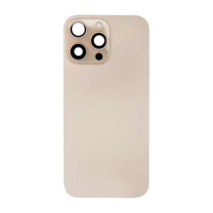 Complete Back Glass Assembly for iPhone 16 Pro Max (Desert Titanium)