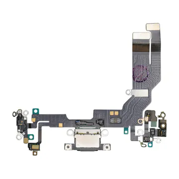 Charge Port Flex for iPhone 16e & 17e (Black) (Premium)