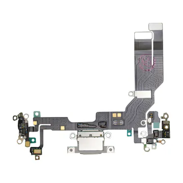Charge Port Flex for iPhone 16e & 17e (White) (Premium)