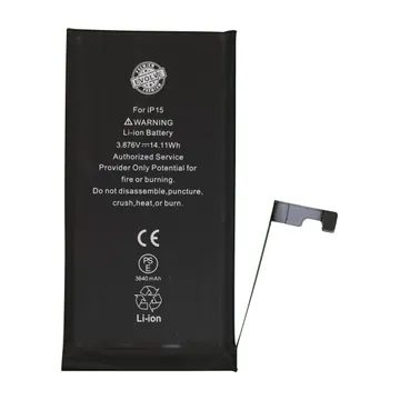Extended Capacity TI Board Battery for iPhone 15 – Evolve
