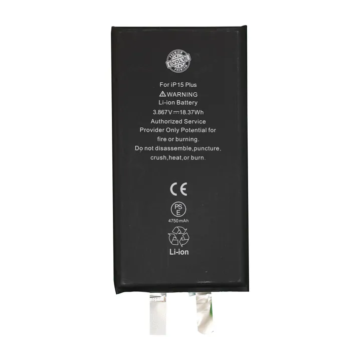 Extended Capacity Core Battery for iPhone 15 Plus – Evolve