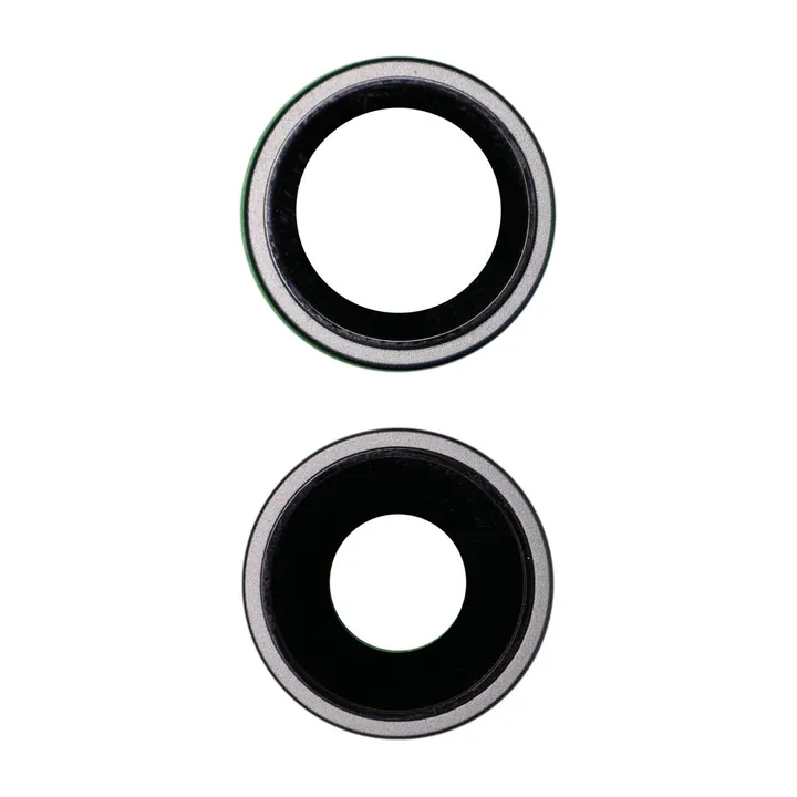 Sapphire Glass Camera Lens & Bezel Set for iPhone 17 (Black)