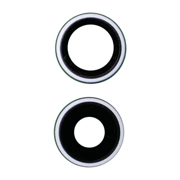 Sapphire Glass Camera Lens & Bezel Set for iPhone 17 (Mist Blue)