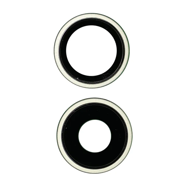 Sapphire Glass Camera Lens & Bezel Set for iPhone 17 (Sage)
