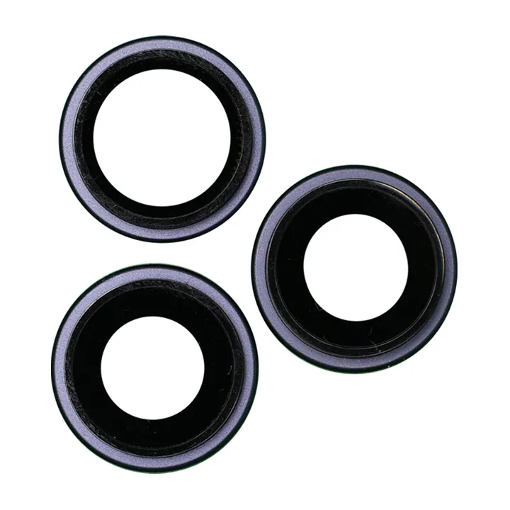 Sapphire Glass Camera Lens & Bezel Set for iPhone 17 Pro & 17 Pro Max (Deep Blue)