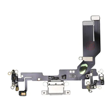 Charge Port Flex for iPhone 16e & 17e (White) (Aftermarket)