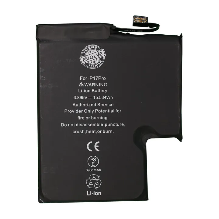 Battery for iPhone 17 Pro – Evolve
