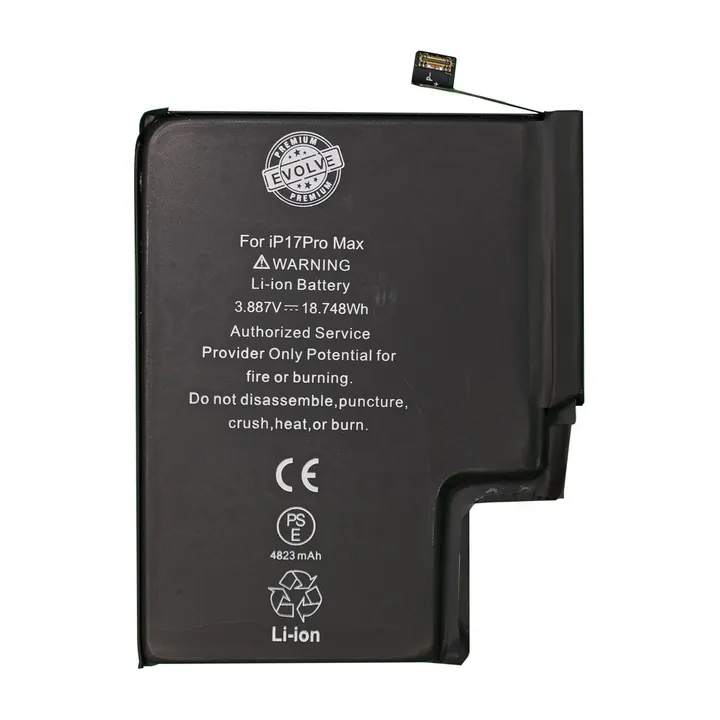 Battery for iPhone 17 Pro Max – Evolve