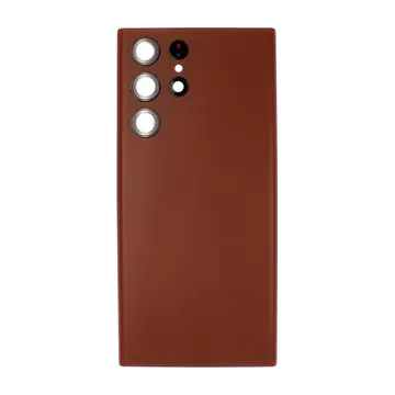 Back Glass & Camera Lenses for Galaxy S22 Ultra (Red)