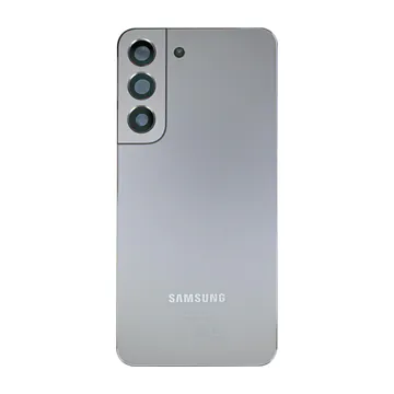 Back Glass & Camera Lenses for Galaxy S22 (Phantom White) – OEM Service Pack