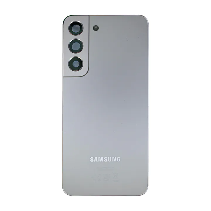 Back Glass & Camera Lenses for Galaxy S22 (Phantom White) – OEM Service Pack