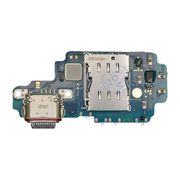 Charge Port & SIM Card Reader Board for Galaxy S23 Ultra (International)