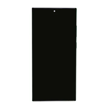 OLED & Frame Assembly for Galaxy S23 Ultra (Phantom Black) – OEM Service Pack