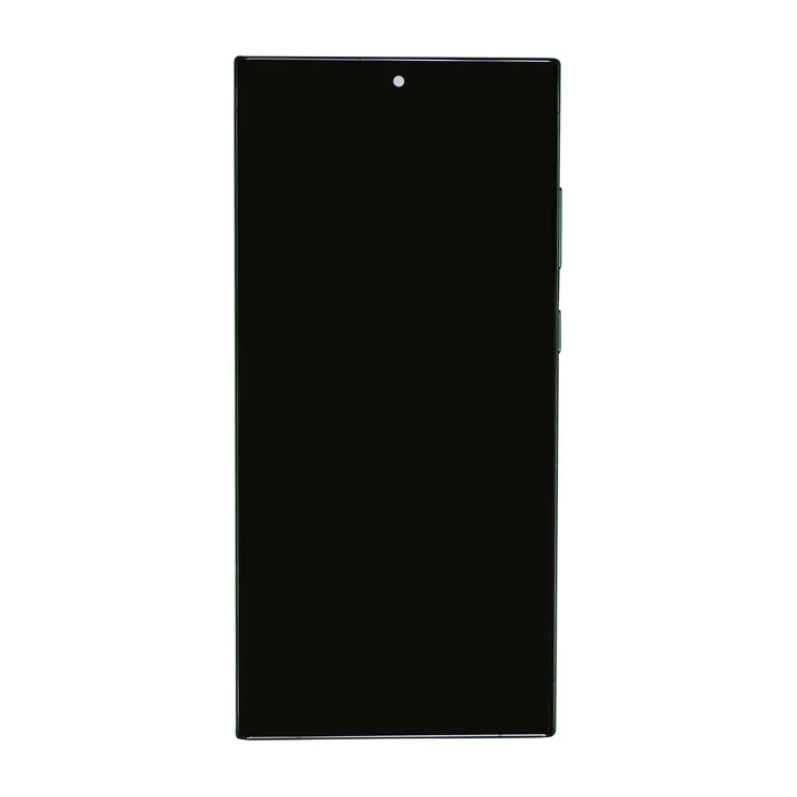 OLED & Frame Assembly for Galaxy S23 Ultra (Phantom Black) – OEM Service Pack