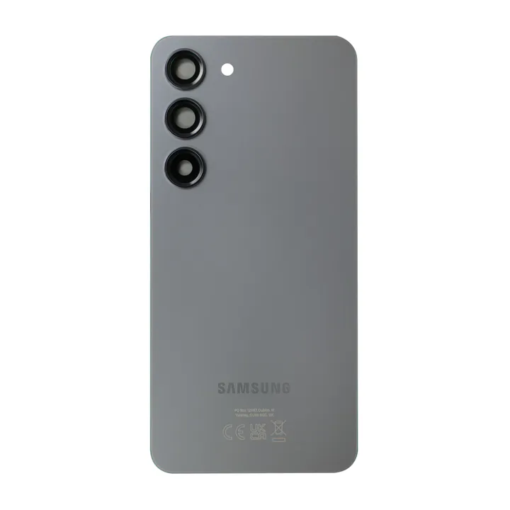 Back Glass & Camera Lenses for Galaxy S23 (Graphite) – OEM Service Pack