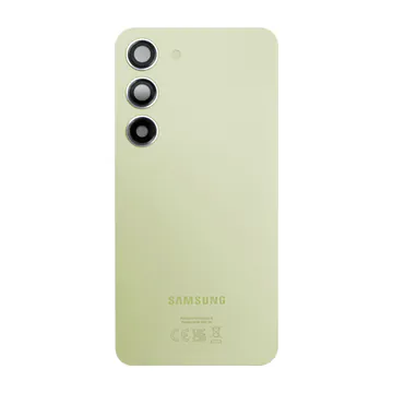 Back Glass & Camera Lenses for Galaxy S23 (Lime) – OEM Service Pack