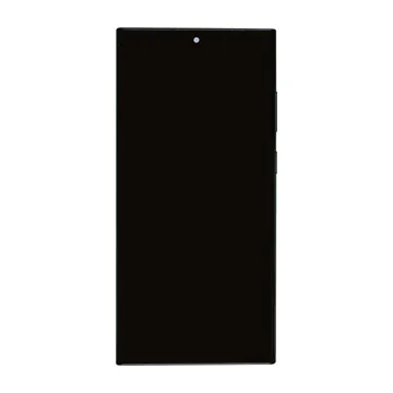 OLED & Frame Assembly for Galaxy S23 Ultra (Graphite & Red) – OEM Service Pack