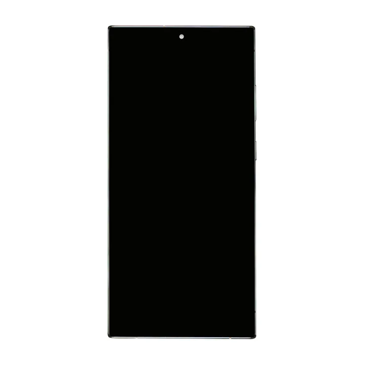 OLED & Frame Assembly for Galaxy S23 Ultra (Sky Blue & Lime) – OEM Service Pack