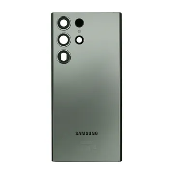 Back Glass & Camera Lenses for Galaxy S23 Ultra (Green) – OEM Service Pack