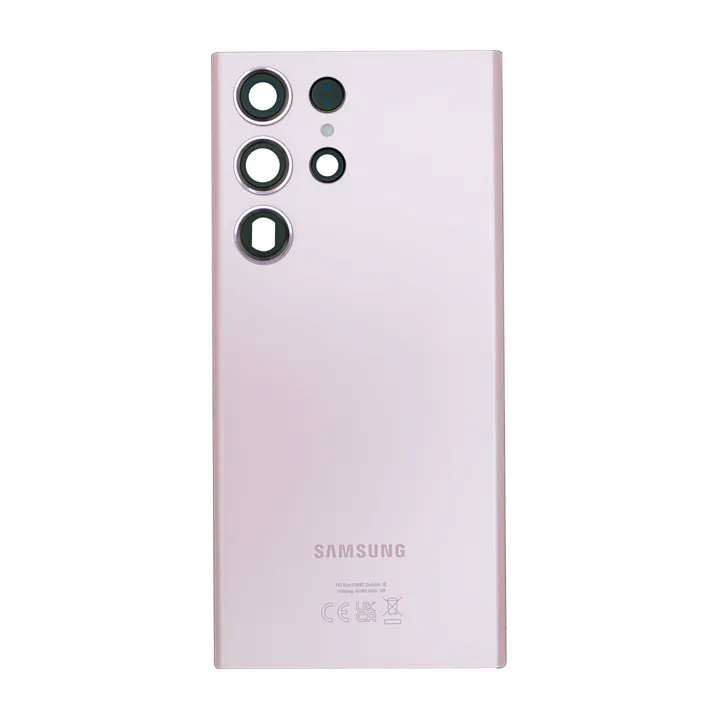 Back Glass & Camera Lenses for Galaxy S23 Ultra (Lavender) – OEM Service Pack
