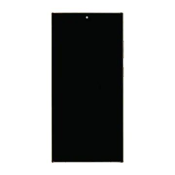 OLED & Frame Assembly for Galaxy S23 Ultra (Cream) (Premium)