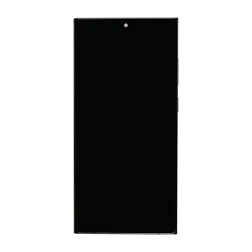 OLED & Frame Assembly for Galaxy S23 Ultra (Phantom Black) (Premium)