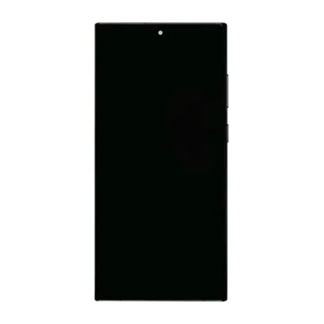OLED & Frame Assembly for Galaxy S23 Ultra (Graphite & Red) (Premium)