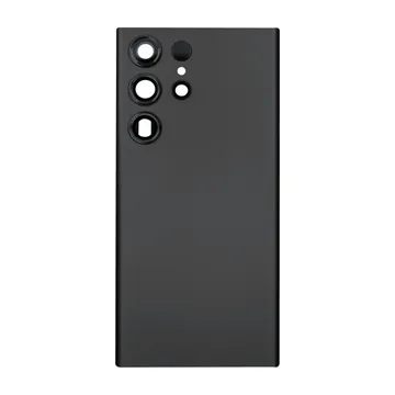 Back Glass & Camera Lenses for Galaxy S23 Ultra (Phantom Black)