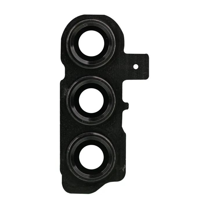 Glass Camera Lenses & Bezel Bracket for Galaxy S23 & S23+ (Phantom Black & Graphite)