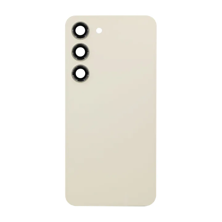 Back Glass & Camera Lenses for Galaxy S23 (Cream)