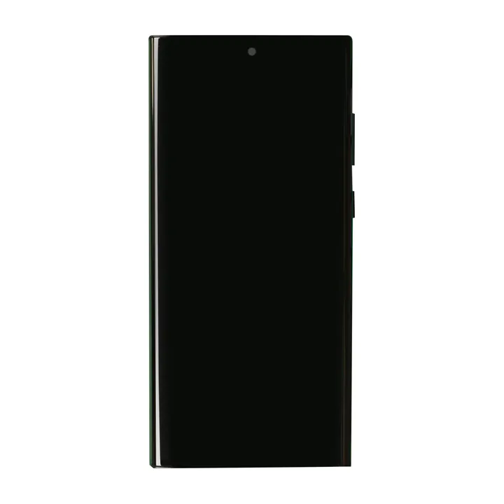 OLED & Frame Assembly for Galaxy S22 Ultra (Graphite, Sky Blue, & Red) (Premium)