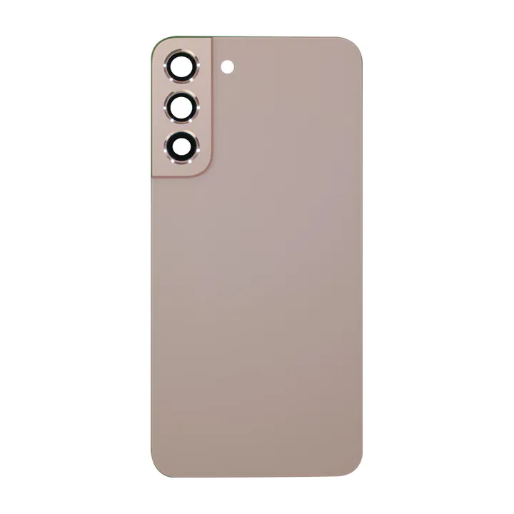 Back Glass & Camera Lenses for Galaxy S22+ (Pink Gold)