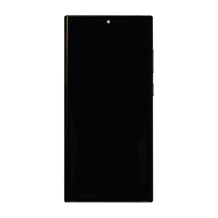 OLED & Frame Assembly for Galaxy S23 Ultra (Phantom Black) (Aftermarket)