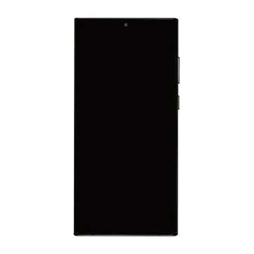 OLED & Frame Assembly for Galaxy S22 Ultra (Phantom Black) (Premium)