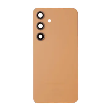 Back Glass & Camera Lenses for Galaxy S24 (Sandstone Orange) – OEM Service Pack