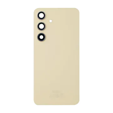 Back Glass & Camera Lenses for Galaxy S24 (Amber Yellow) – OEM Service Pack