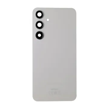 Back Glass & Camera Lenses for Galaxy S24+ (Marble Gray) – OEM Service Pack