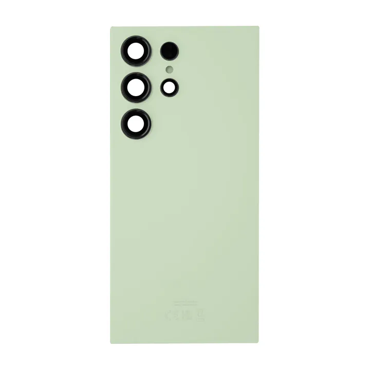 Back Glass & Camera Lenses for Galaxy S24 Ultra (Titanium Green) – OEM Service Pack