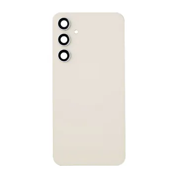 Back Glass & Camera Lenses for Galaxy S23 FE (Cream)