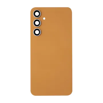 Back Glass & Camera Lenses for Galaxy S23 FE (Tangerine)