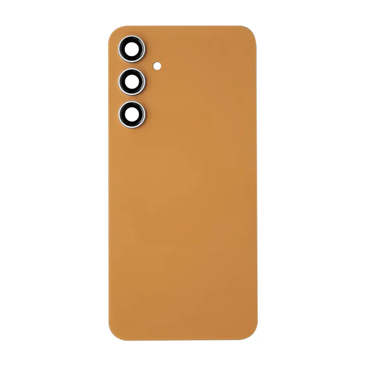 Back Glass & Camera Lenses for Galaxy S23 FE (Tangerine)