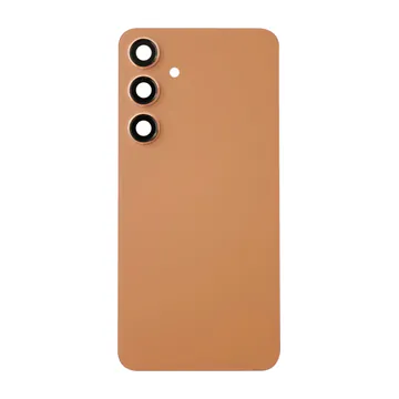 Back Glass & Camera Lenses for Galaxy S24+ (Sandstone Orange)