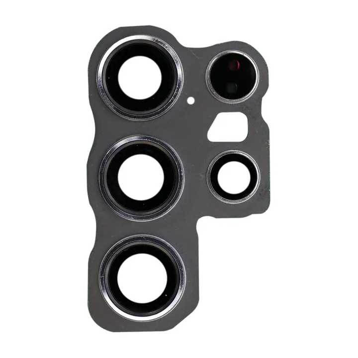 Glass Camera Lenses & Bezel Bracket for Galaxy S24 Ultra (Titanium Black, Blue, & Green)
