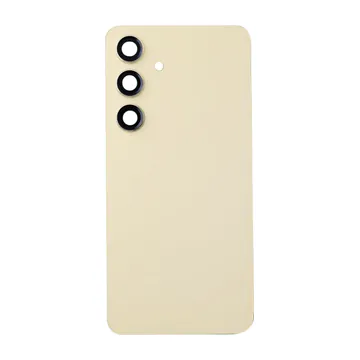 Back Glass & Camera Lenses for Galaxy S24 (Amber Yellow)