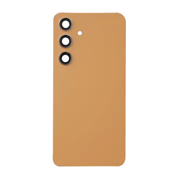 Back Glass & Camera Lenses for Galaxy S24 (Sandstone Orange)