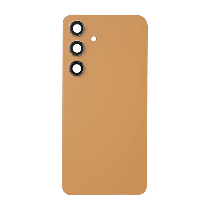 Back Glass & Camera Lenses for Galaxy S24 (Sandstone Orange)