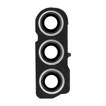 Glass Camera Lenses & Bezel Bracket for Galaxy S24 (Marble Gray)