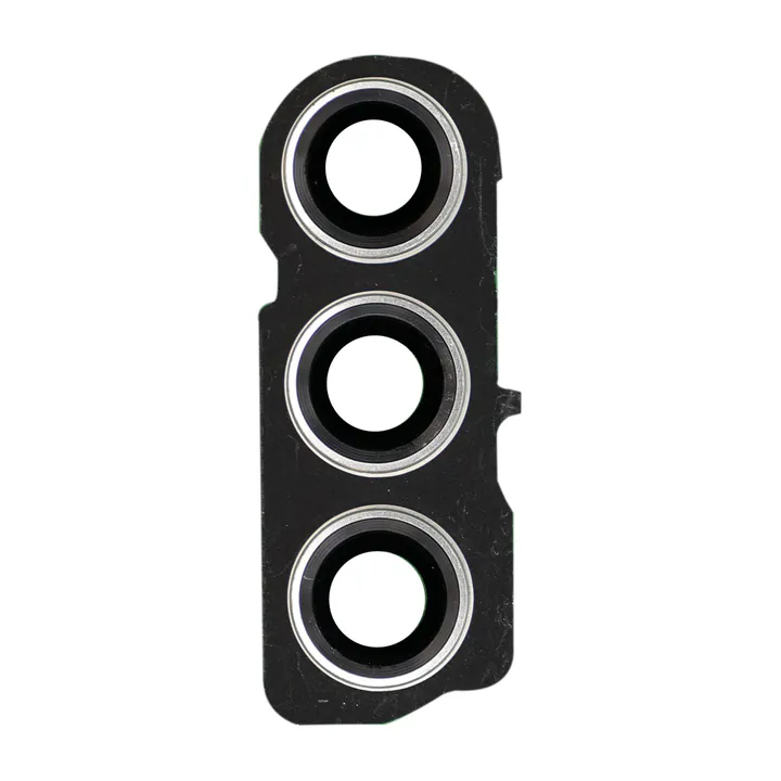 Glass Camera Lenses & Bezel Bracket for Galaxy S24 (Marble Gray)